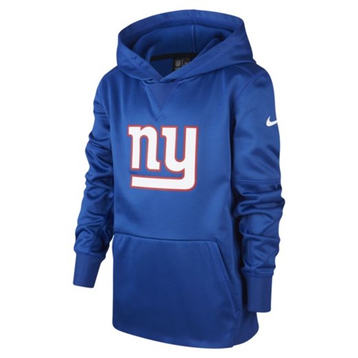 Bluza z kapturem dla dużych dzieci Nike (NFL Giants) - Niebieski Nike S Nike poland