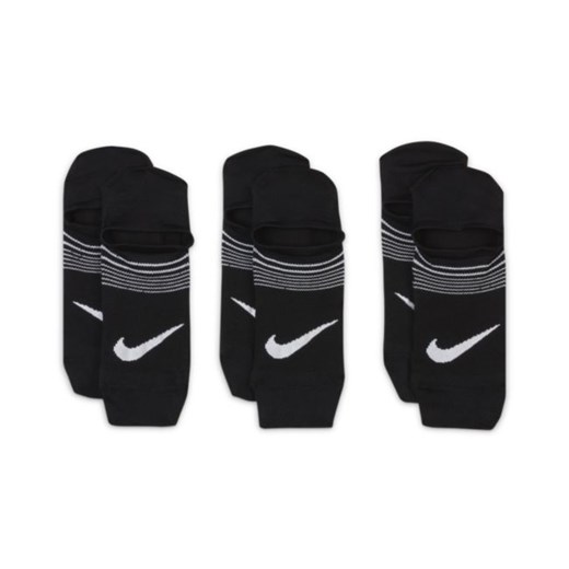 Damskie skarpety treningowe Nike Everyday Plus Lightweight (3 pary) - Czerń Nike XL Nike poland