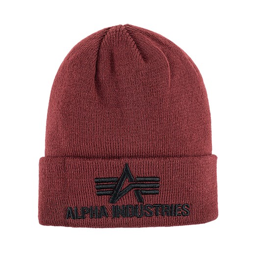Alpha Industries 3D Beanie > 168910184 Alpha Industries Uniwersalny Fabryka OUTLET