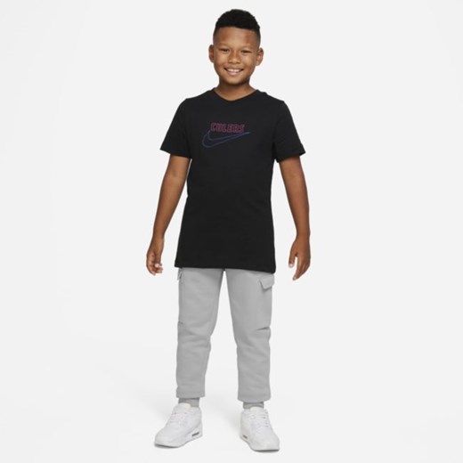 T-shirt piłkarski dla dużych dzieci FC Barcelona - Czerń Nike L Nike poland