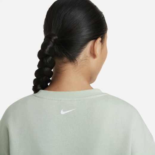 Bluza dresowa dla dużych dzieci (dziewcząt) Nike Sportswear - Zieleń Nike XL Nike poland