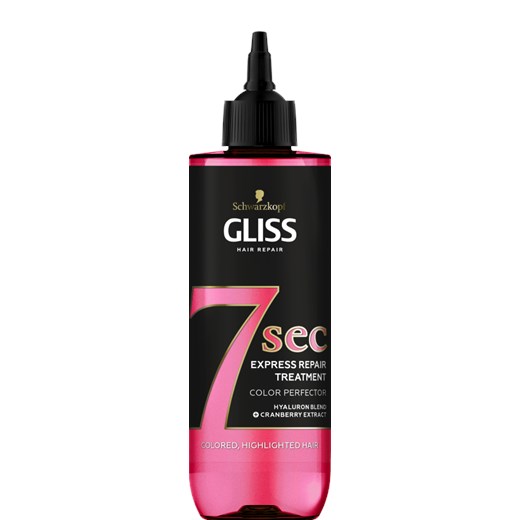 Gliss Kur, Color Perfector, odżywka, 7 sekund, 200 ml Gliss Kur wyprzedaż smyk