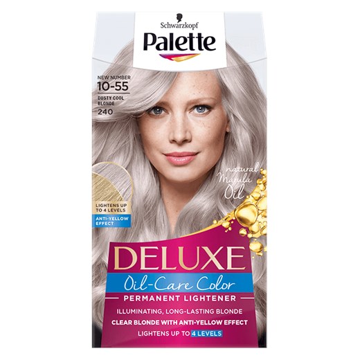 Palette, Deluxe Oil-Care Color, farba do włosów trwale koloryzująca z Palette smyk