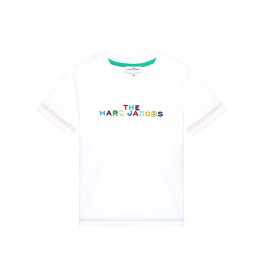 T-Shirt W25467 S Biały Regular Fit The Marc Jacobs 12Y okazja MODIVO