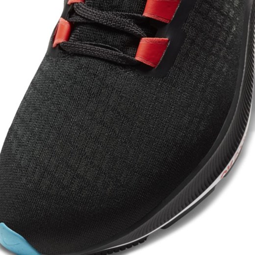 Czarne buty sportowe męskie Nike zoom wiązane 