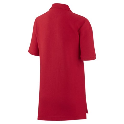 Piłkarska koszulka polo dla dużych dzieci Liverpool FC - Czerwony Nike M Nike poland
