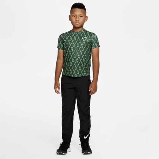 Koszulka do tenisa z nadrukiem dla dużych dzieci (chłopców) NikeCourt Dri-FIT Nike M Nike poland