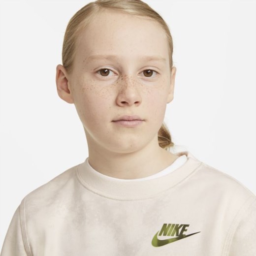 Bluza z efektem tie-dye dla dużych dzieci (chłopców) Nike Sportswear Magic Club Nike XS Nike poland
