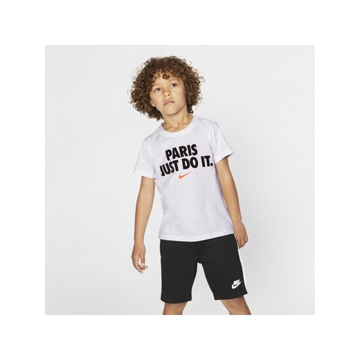T-shirt chłopięce Nike z bawełny 