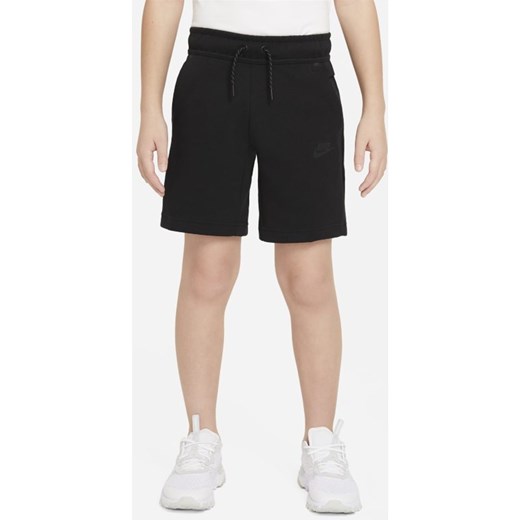 Spodenki dla dużych dzieci (chłopców) Nike Sportswear Tech Fleece - Czerń Nike XL Nike poland