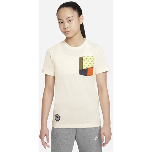 T-shirt dla dużych dzieci Nike Sportswear - Biel Nike L Nike poland