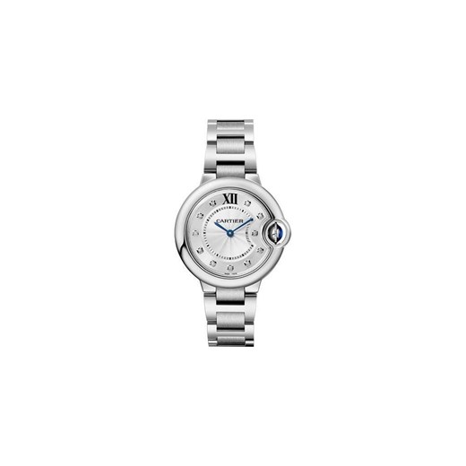 Zegarek srebrny Cartier 