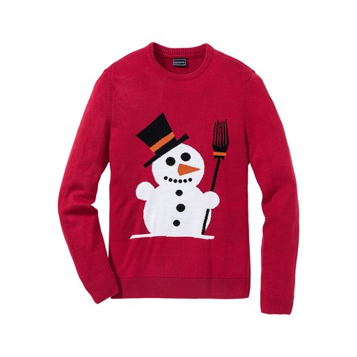 Sweter z bożonarodzeniowym motywem | bonprix 44/46 (S) bonprix