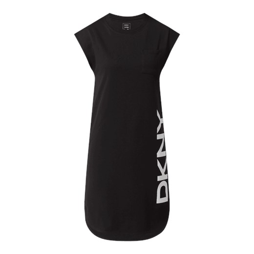 Czarna sukienka DKNY mini na uczelnię