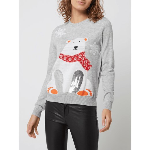 Sweter z bożonarodzeniowym motywem S Peek&Cloppenburg 