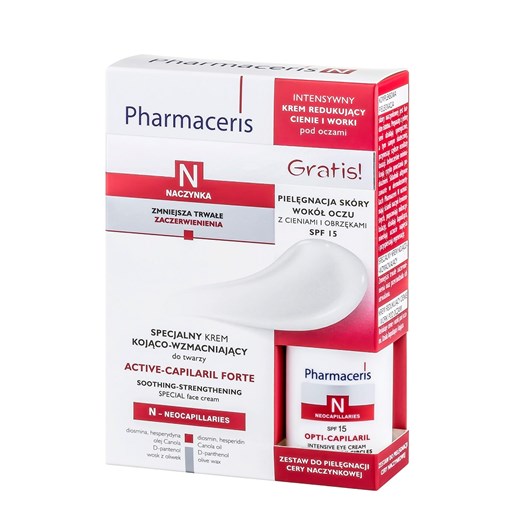 Pharmaceris N (Active Capilaril Forte Krem 30ml + Opti Capilaril Krem pod oczy Pharmaceris  SuperPharm.pl