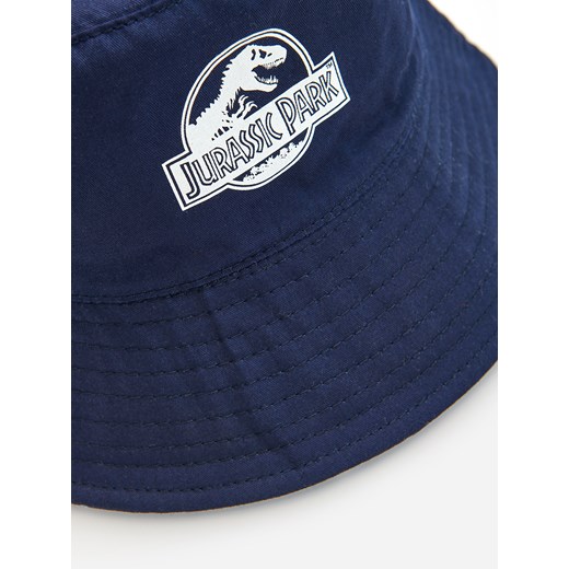 Reserved - Dwustronny kapelusz bucket hat Jurassic Park - Granatowy Reserved M/L wyprzedaż Reserved