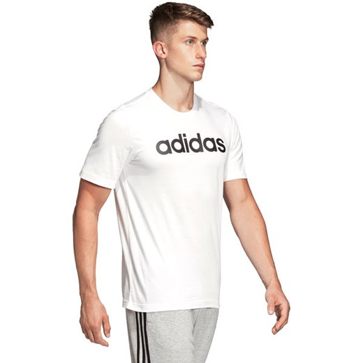 Koszulka męska Essentials Linear Logo Adidas L SPORT-SHOP.pl okazja