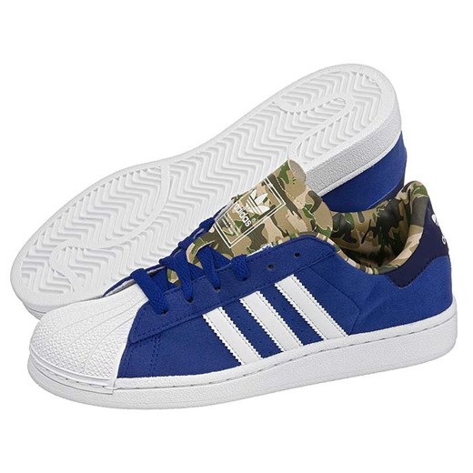 Buty Adidas Superstar 2 J (AD391-a) butsklep-pl granatowy kolorowe