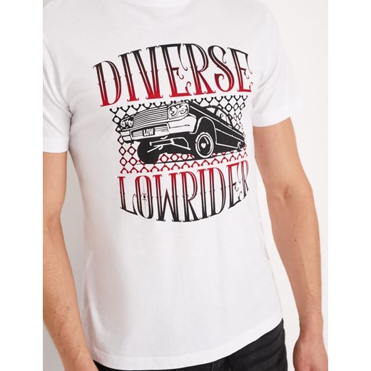 Koszulka LOW RIDER B Biały S Diverse S promocja Diverse