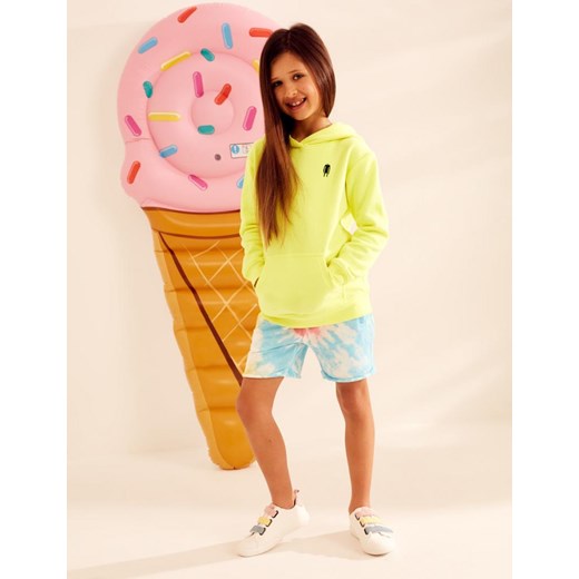 Bluza CLTN KID HOODIE 2 Neon Żółty 122-128 Coalition 134-140 wyprzedaż Diverse