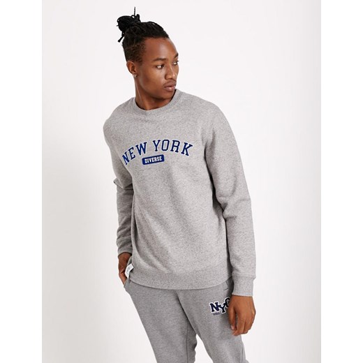 Bluza BROCK Szary Melanż S Diverse L wyprzedaż Diverse