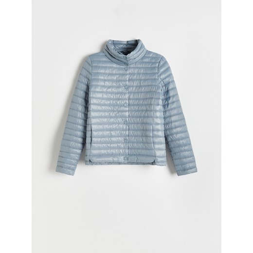 Reserved - Pikowana kurtka ze stójką - Niebieski Reserved 42 Reserved