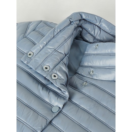 Reserved - Pikowana kurtka ze stójką - Niebieski Reserved 46 Reserved