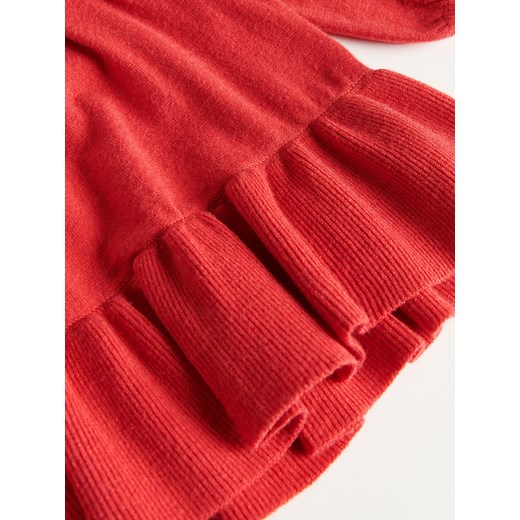 Reserved - Dzianinowa sukienka - Czerwony Reserved 68 Reserved