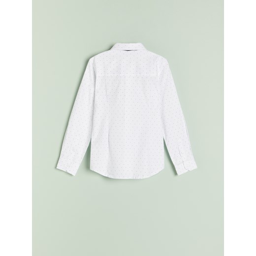 Reserved - Elegancka koszula z muszką - Biały Reserved 140 Reserved