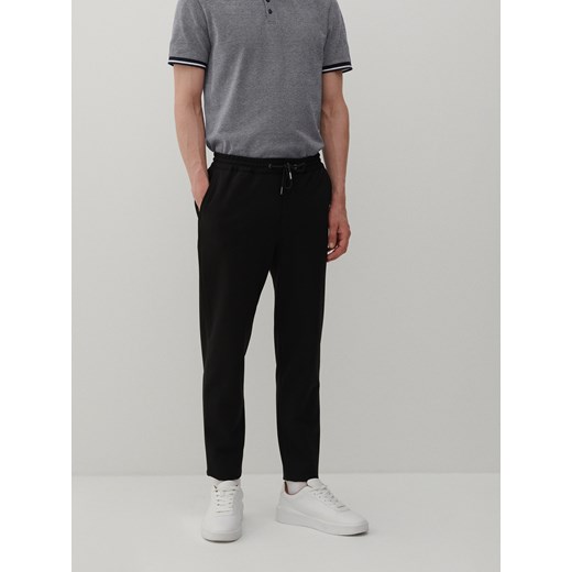 Reserved - Joggery slim fit - Czarny Reserved XL Reserved