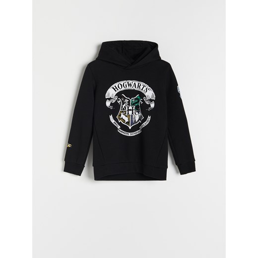Reserved - Bluza z nadrukiem Harry Potter - Czarny Reserved 128 Reserved