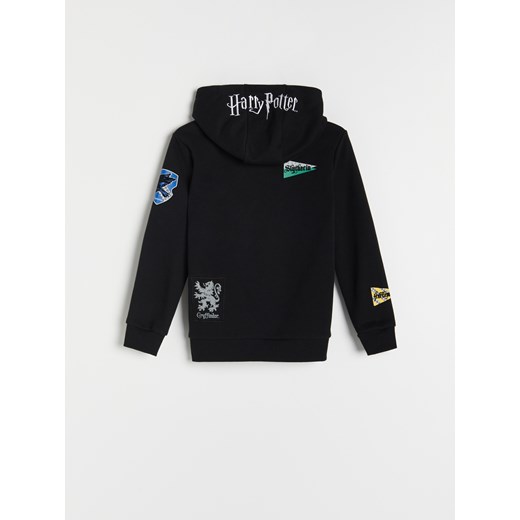 Reserved - Bluza z nadrukiem Harry Potter - Czarny Reserved 158 Reserved