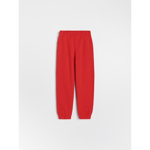 Reserved - Dresowe spodnie z kieszeniami - Czerwony Reserved 170 Reserved