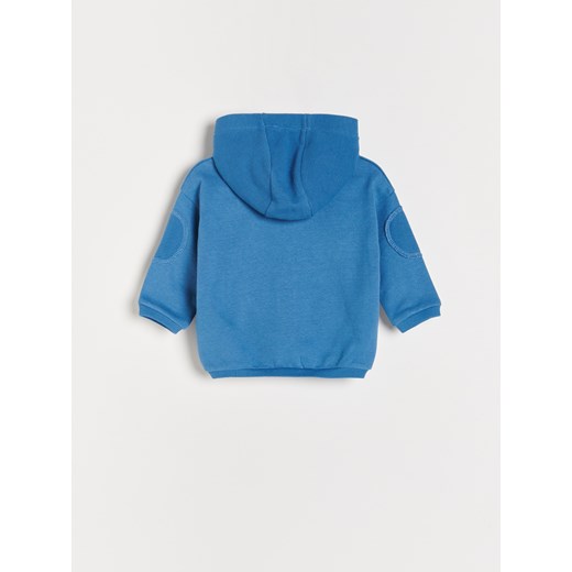 Reserved - Zapinana bluza z kapturem - Niebieski Reserved 62 Reserved