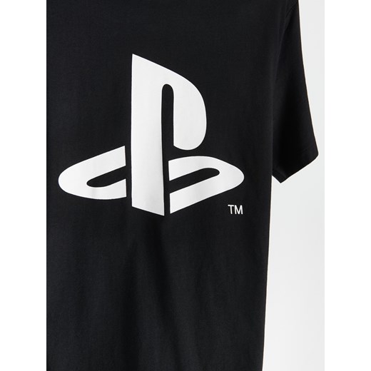 Reserved - Koszulka z nadrukiem Playstation - Czarny Reserved S Reserved