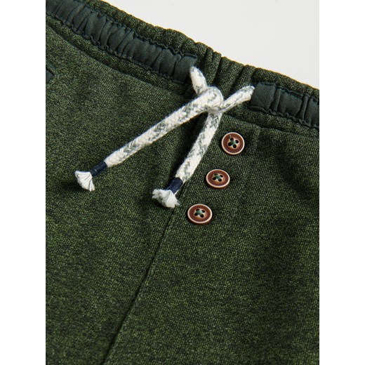 Reserved - Dzianinowe spodnie - Zielony Reserved 104 Reserved