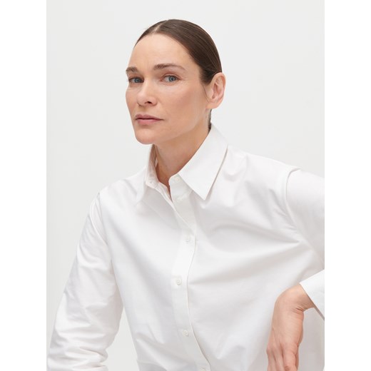 Reserved - PREMIUM Koszula z bawełny organicznej - Biały Reserved 40 Reserved