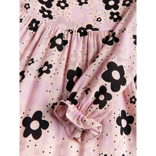 Reserved - Wiskozowa sukienka w kwiaty - Różowy Reserved 164 Reserved