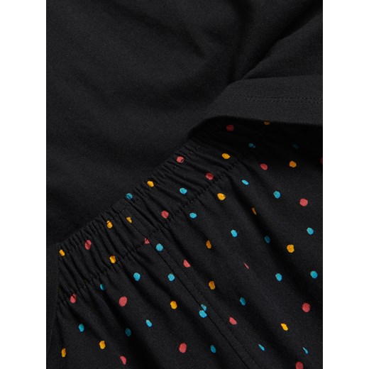 Reserved - Dwuczęściowa piżama Friends - Czarny Reserved XS Reserved