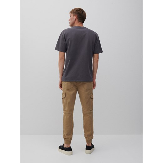 Reserved - Joggery cargo slim fit - Beżowy Reserved XS Reserved