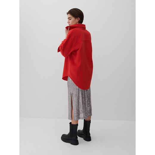 Reserved - Koszula oversize - Czerwony Reserved S Reserved