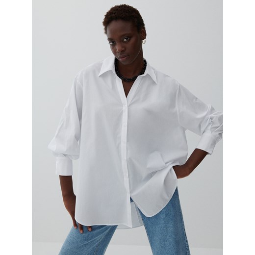 Reserved - Koszula z wiązaniem na plecach - Biały Reserved 38 Reserved
