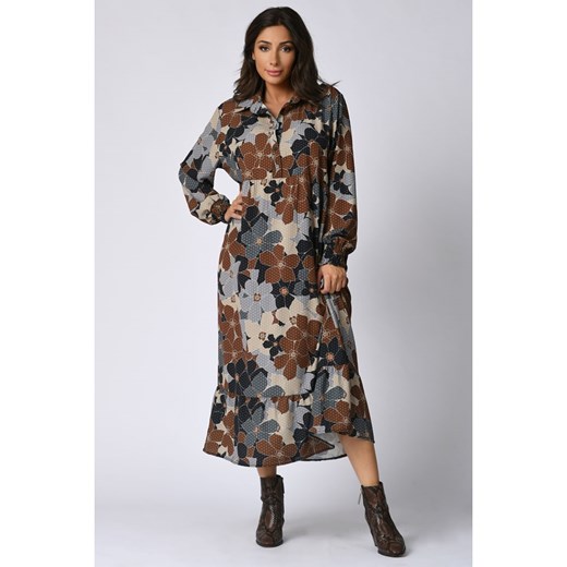 Sukienka "Joey" ze wzorem Plus Size Company 44/46 okazja Limango Polska