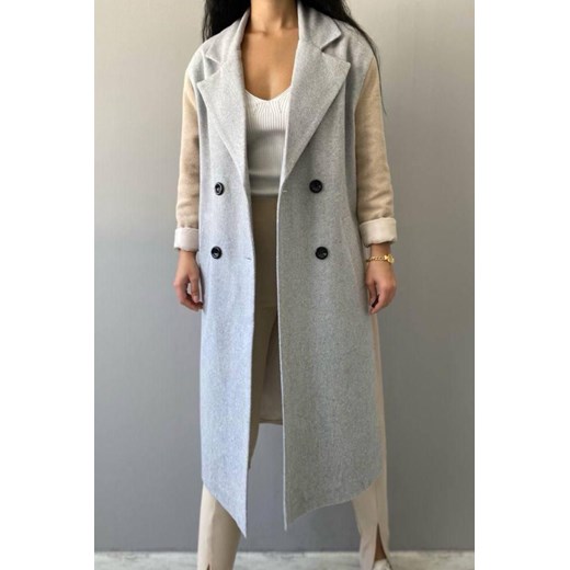 Płaszcz damski DORMERDA GREY S okazja Ivet Shop