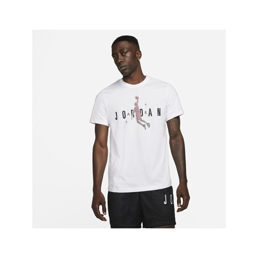 Męski T-shirt z krótkim rękawem Jordan Brand Holiday - Biel Jordan XS Nike poland