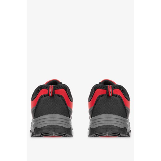 Czerwone buty trekkingowe sznurowane softshell Casu A2003-4 Casu 45 okazja Casu.pl