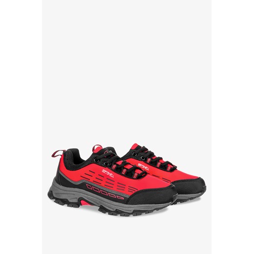 Czerwone buty trekkingowe sznurowane unisex softshell Casu B2003-4 Casu 40 Casu.pl okazja