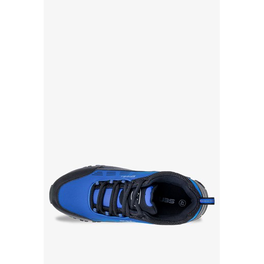 Niebieskie buty trekkingowe sznurowane softshell Casu A2003-5 Casu 45 wyprzedaż Casu.pl