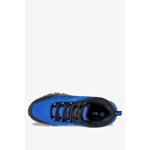 Niebieskie buty trekkingowe sznurowane unisex softshell Casu B2003-5 Casu 40 okazja Casu.pl